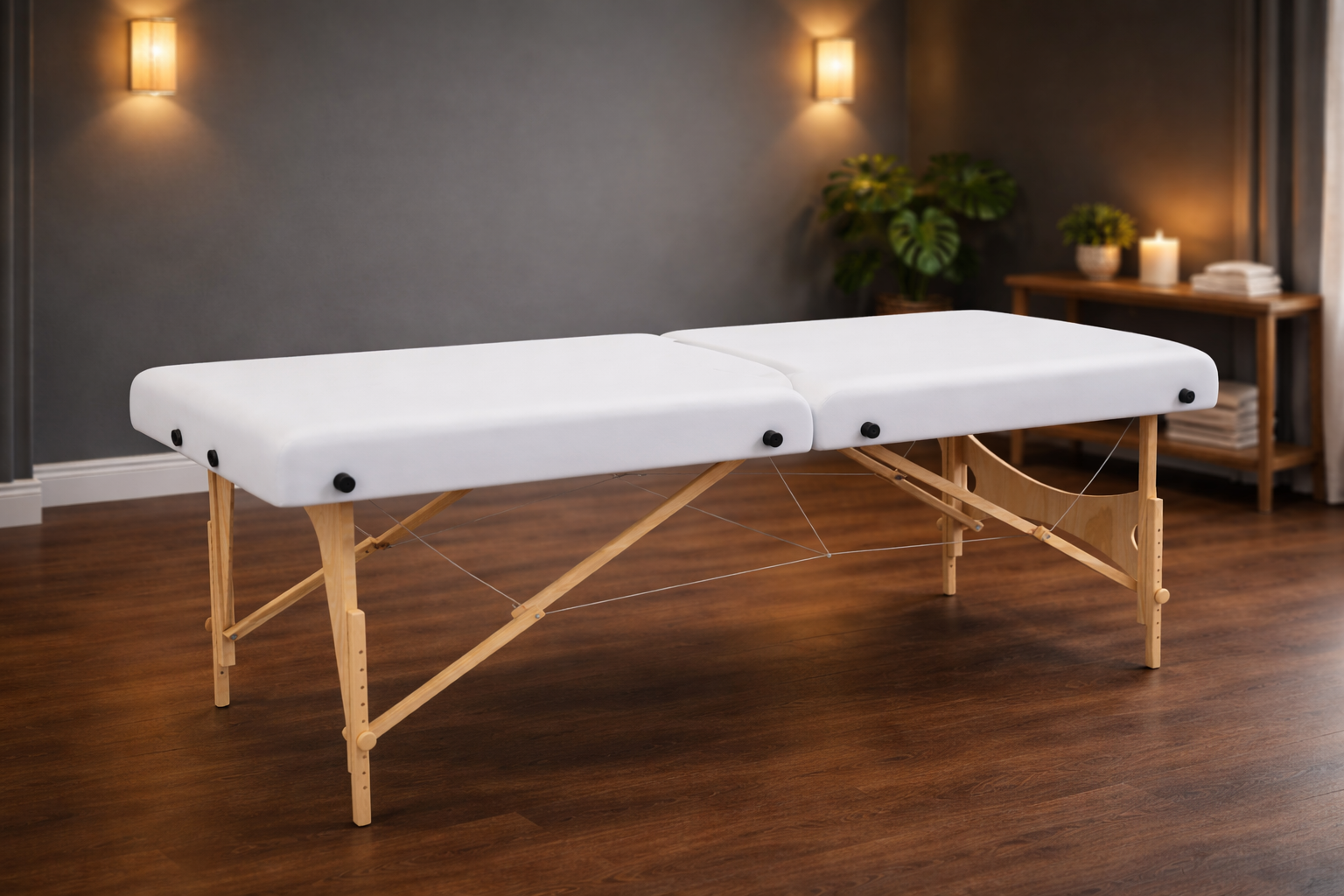 Treatment room with NeuroWave table