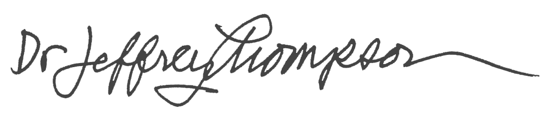 Dr. Thompson signature